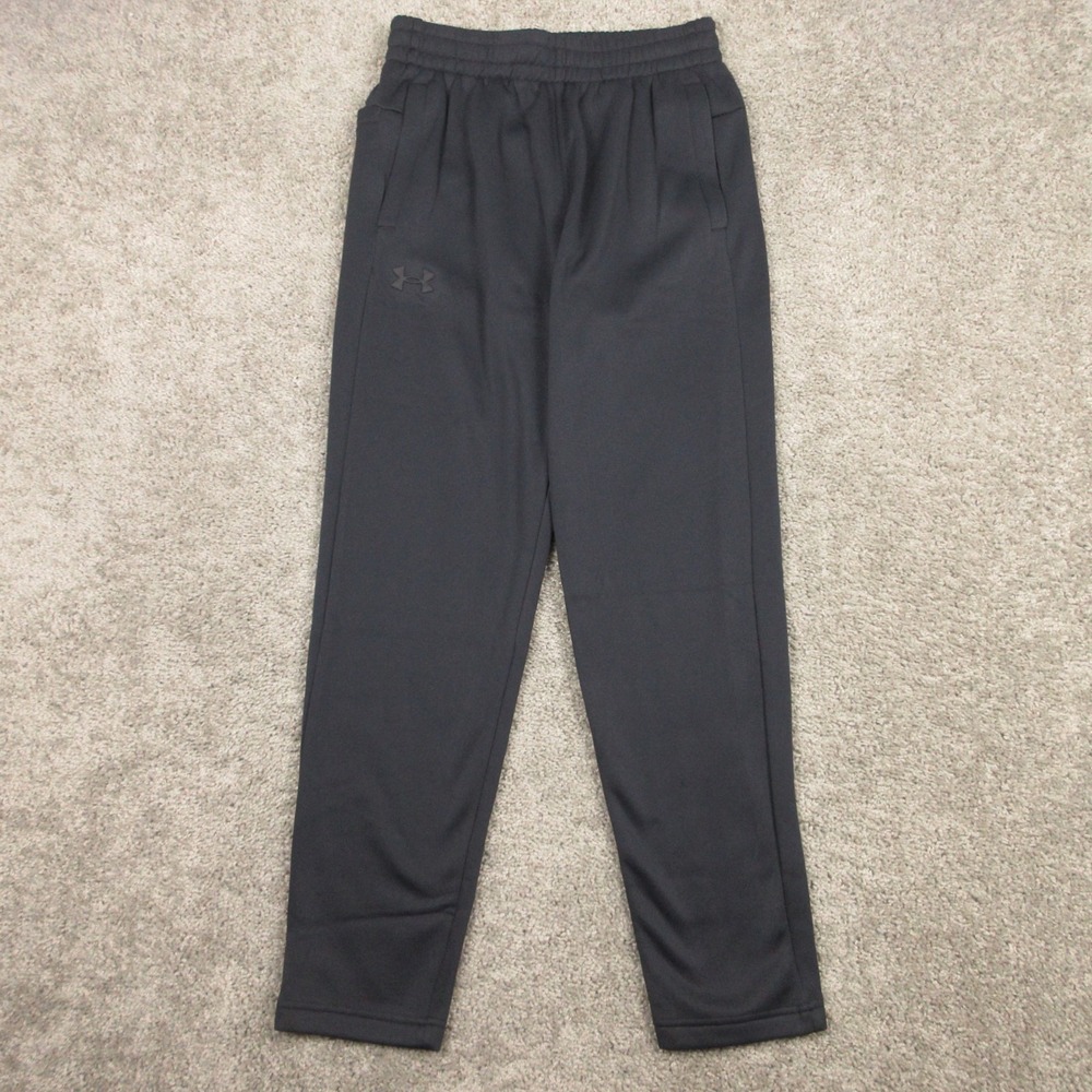 Under Armour Sweatpants Mens Medium Black Fleece Pant Activewear Casual NEW